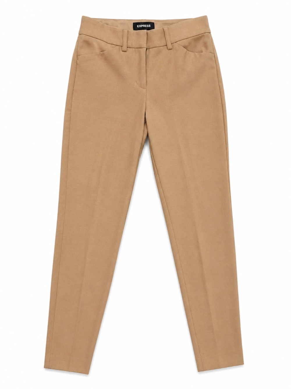Express Camel Skinny Dress Pants Mid Rise Stretch+ Size 00R